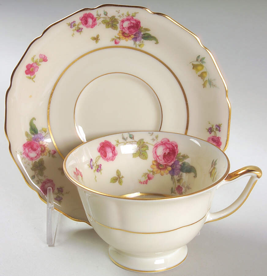 Rosemont Footed Cup & Saucer Set by Thomas-1