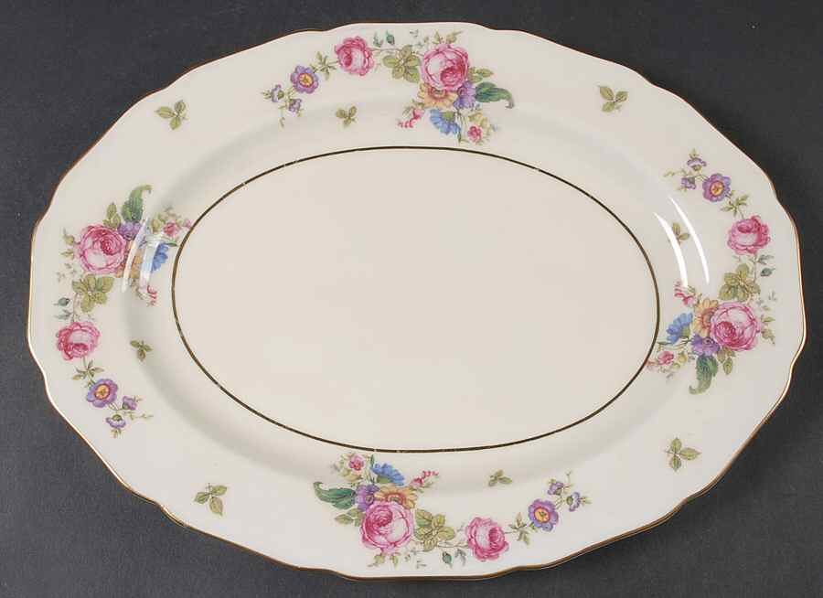 Rosemont 12" Oval Serving Platter by Thomas-1