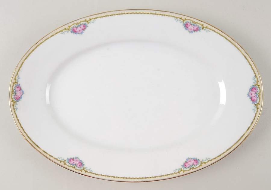 Roseland 13" Oval Serving Platter by Thomas-1