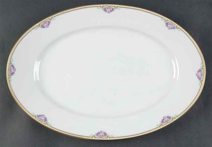 Roseland 16" Oval Serving Platter by Thomas-1