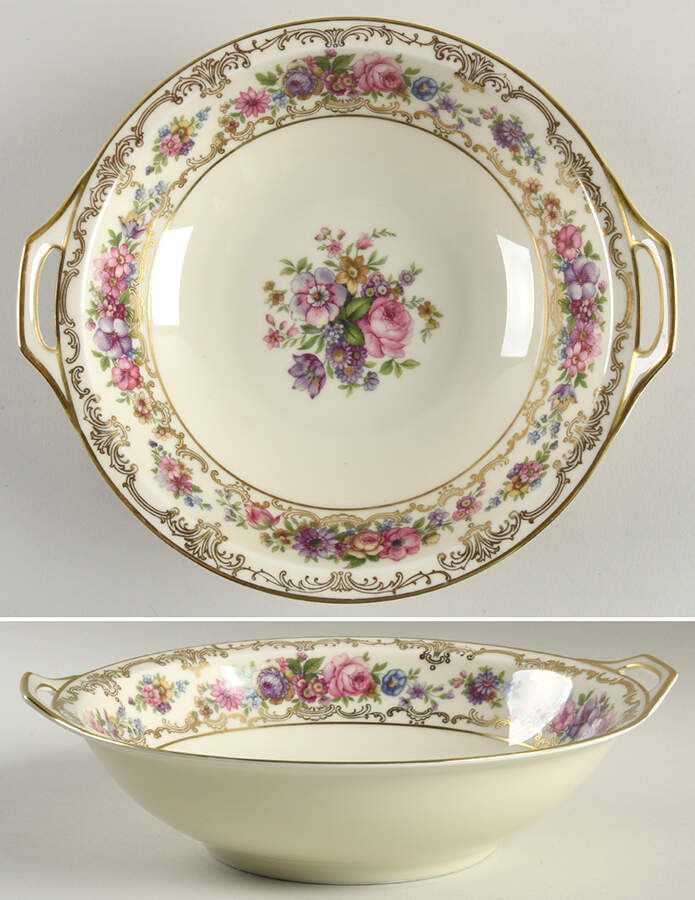Rosedale 10" Round Vegetable Bowl by Thomas-1