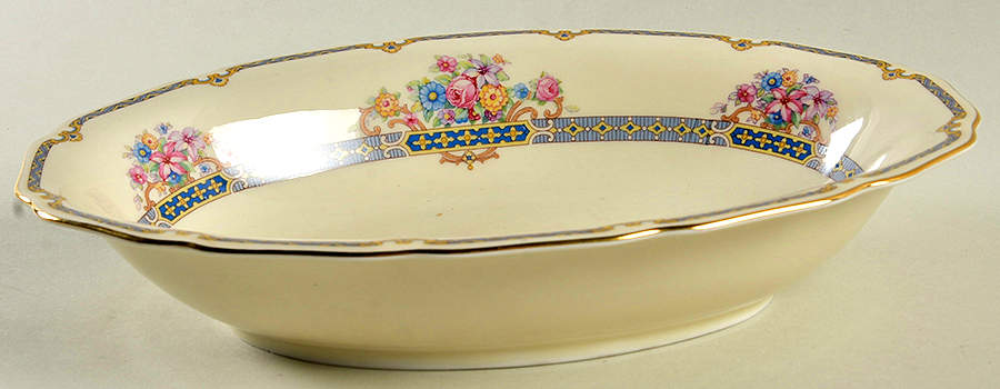 Rosemarie 10" Oval Vegetable Bowl by Thomas-1