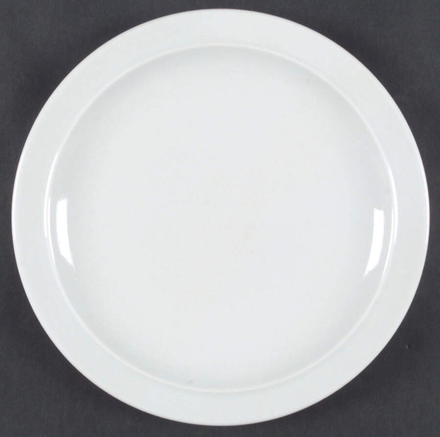 Scandic White Dinner Plate by Thomas-1