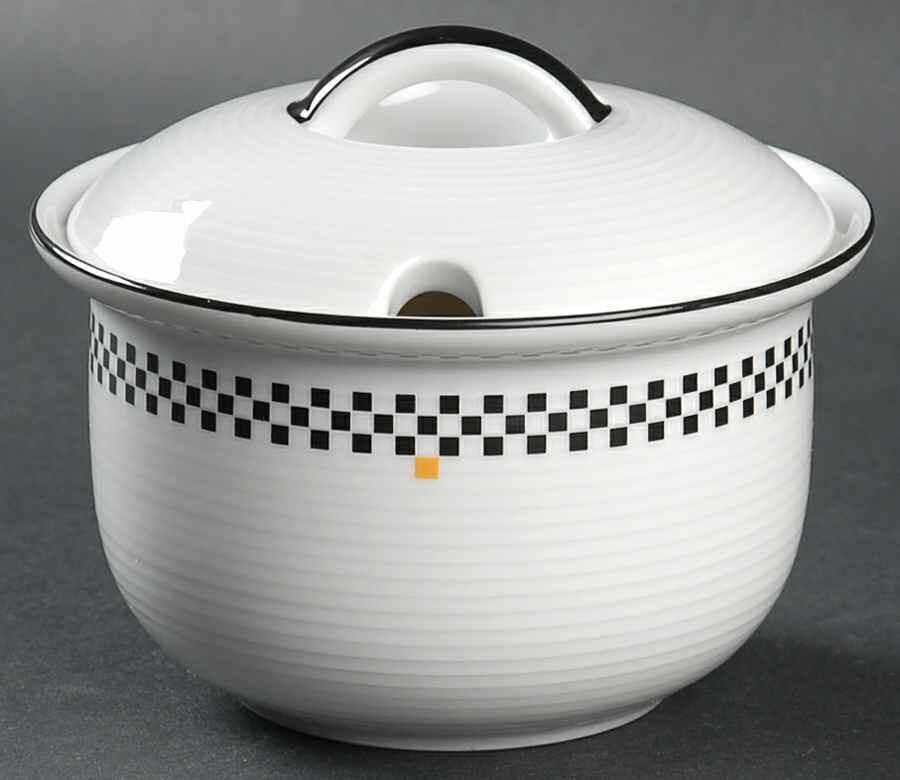 Speedway Sugar Bowl & Lid by Thomas-1