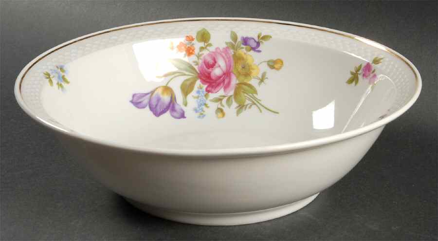 Spring Garden 9" Round Vegetable Bowl by Thomas-1