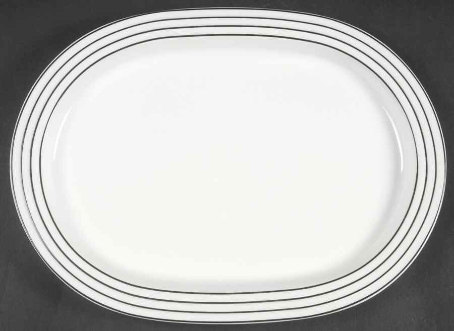 Step 13" Oval Serving Platter by Thomas-1
