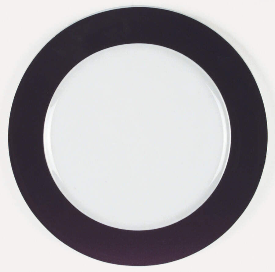 Sunny Day Black Dinner Plate by Thomas-1