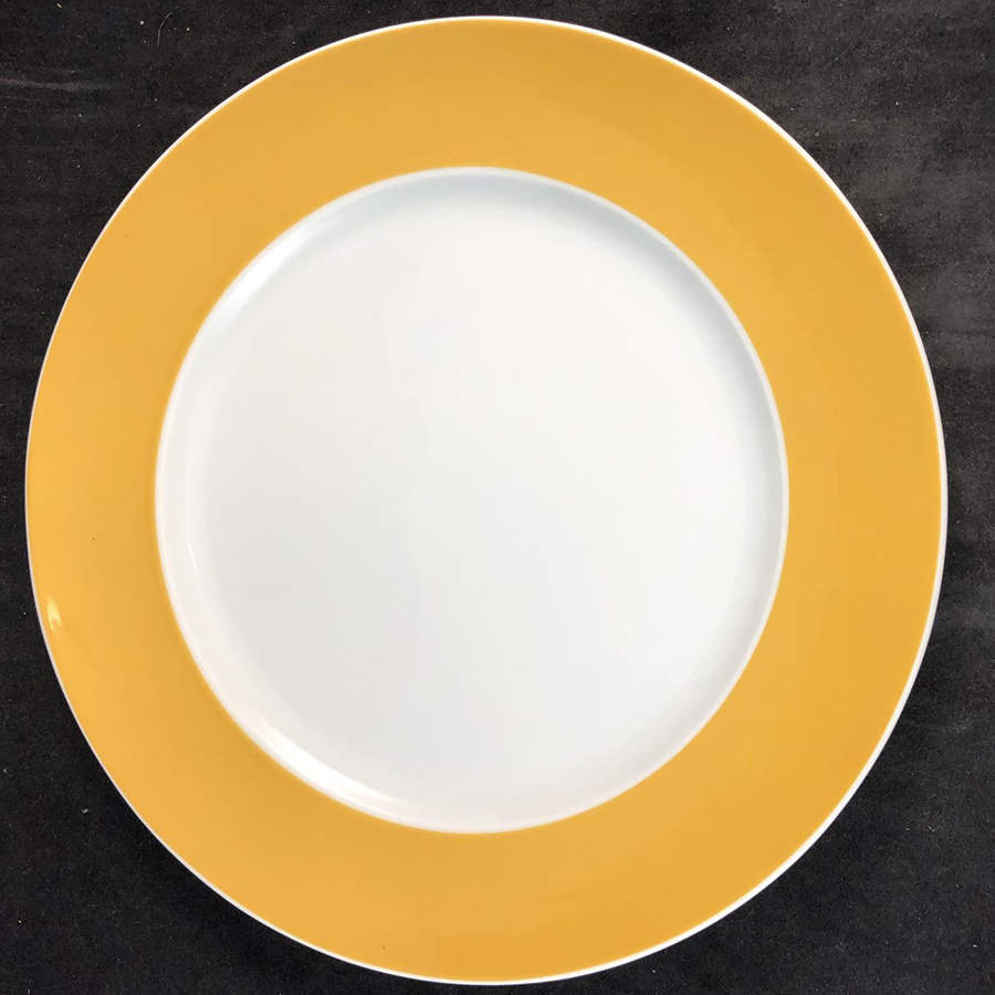 Sunny Day Sunflower Yellow (Dark) Dinner Plate by Thomas-1