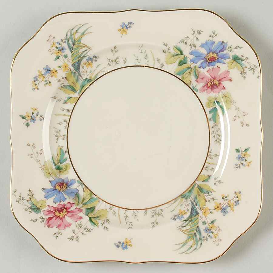 Lady Hamilton Square Salad Plate by Thomas-1