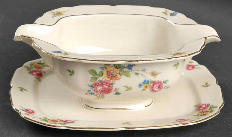 THO31 Gravy Boat with Attached Underplate by Thomas-1
