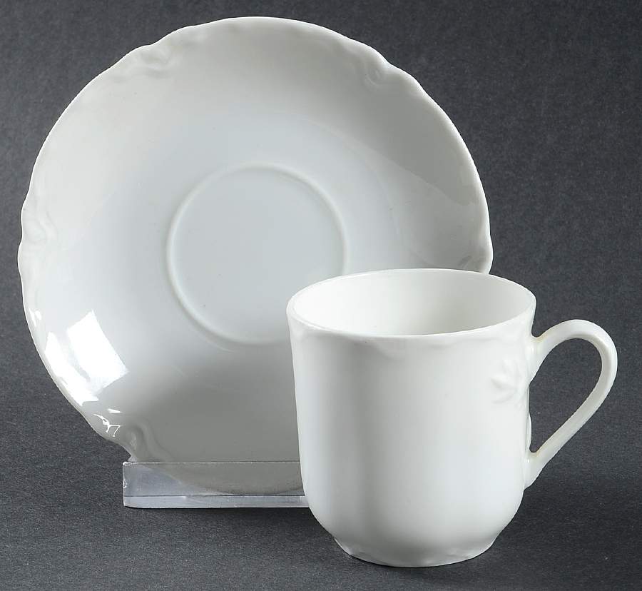 THO4 Flat Demitasse Cup & Saucer Set by Thomas-1