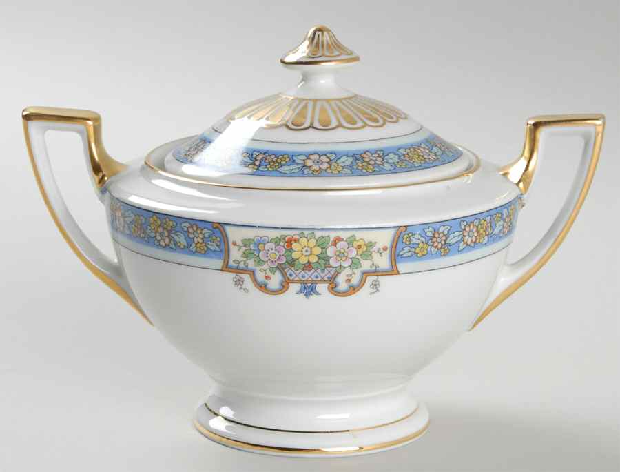 Trilby Sugar Bowl & Lid by Thomas-1