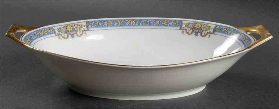Trilby 11" Oval Vegetable Bowl by Thomas-1