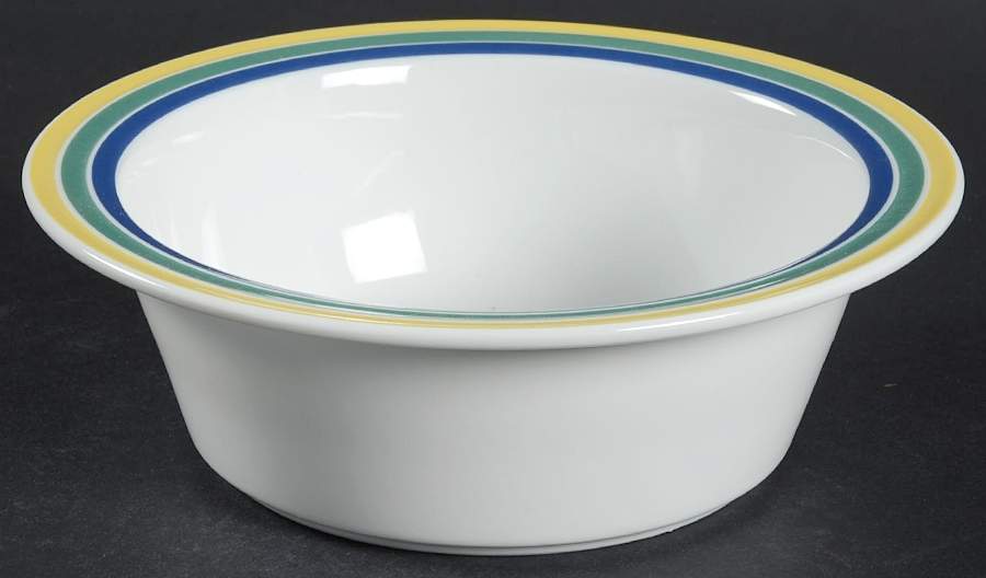 Tricolor Rim Cereal Bowl by Thomas-1