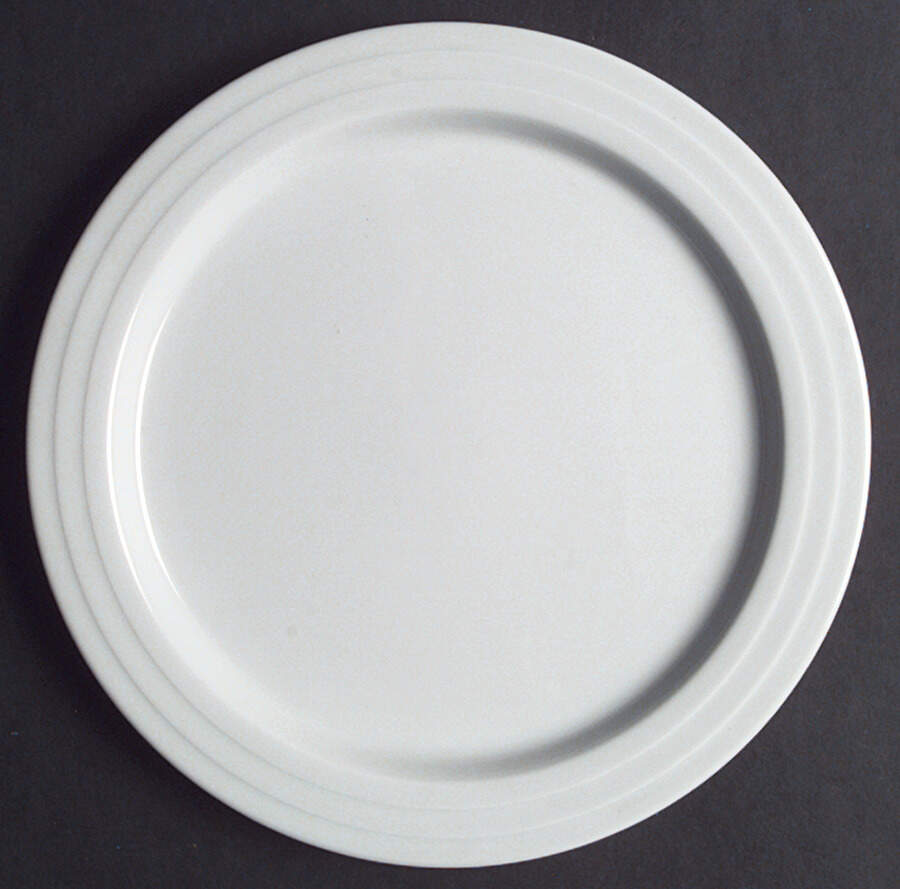 Trio White Dinner Plate by Thomas-1