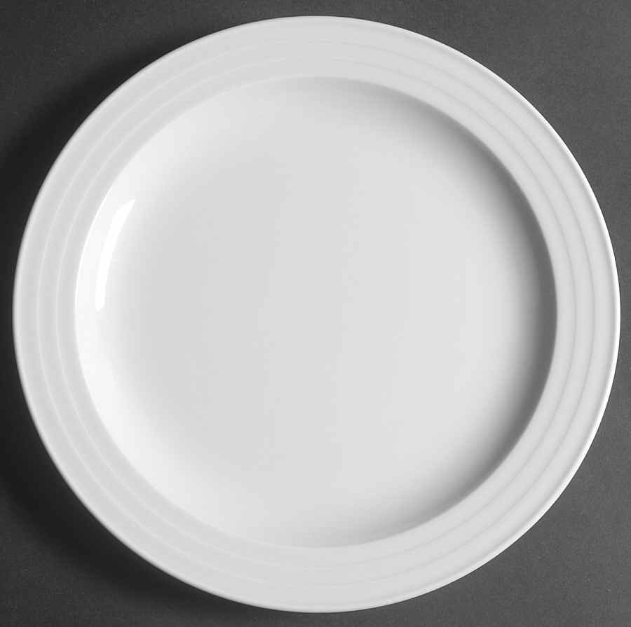 Trio White Service Plate (Charger) by Thomas-1
