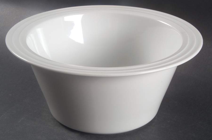 Trio White 8" Round Vegetable Bowl by Thomas-1