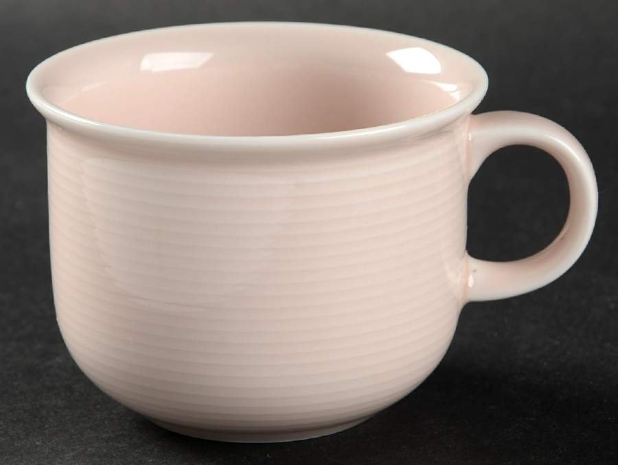 Trend Pastels Pink Flat Cup & Saucer Set by Thomas-1