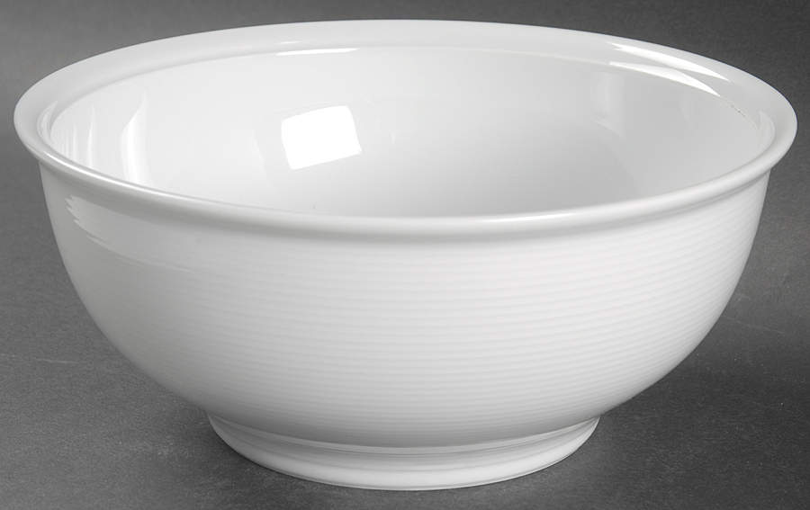 Trend White 7" Round Vegetable Bowl by Thomas-1