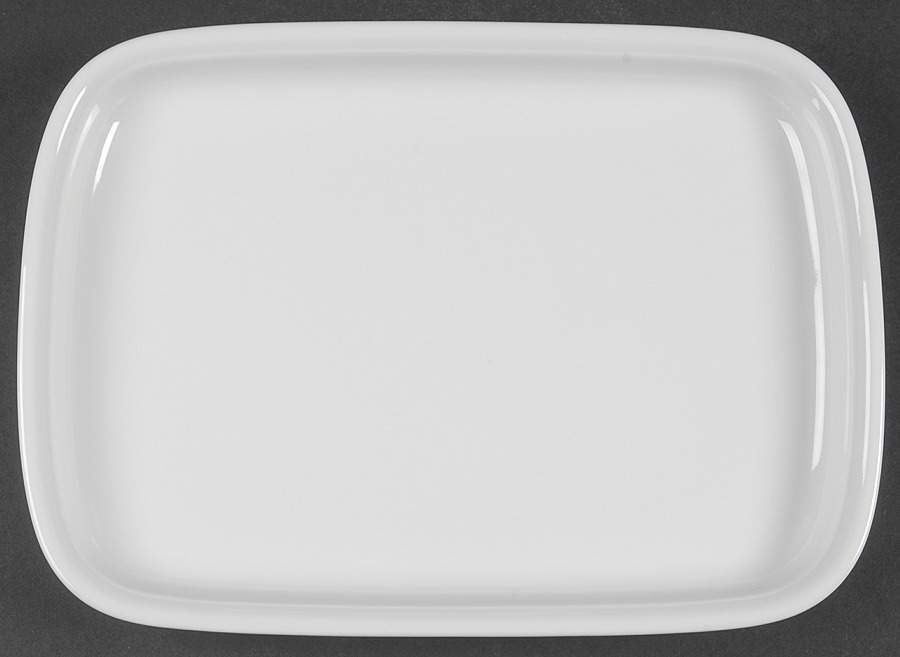 Trend White 11" Rectangular Serving Platter by Thomas-1