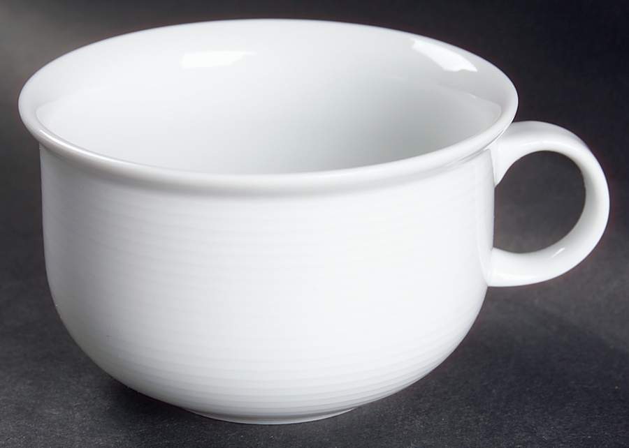 Trend White Flat Cup by Thomas-1