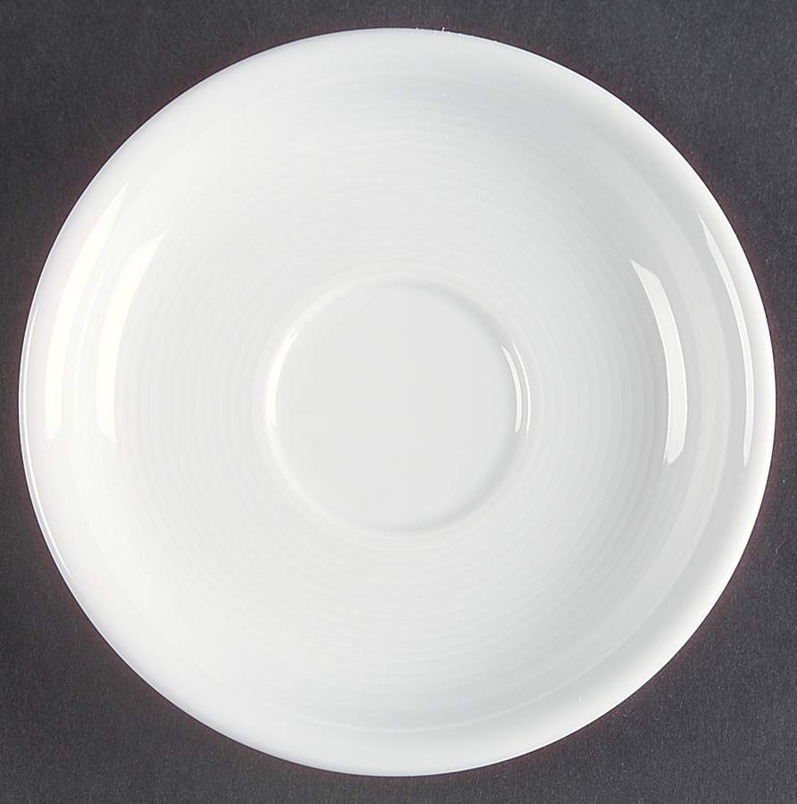 Trend White Saucer for Flat Cup by Thomas-1