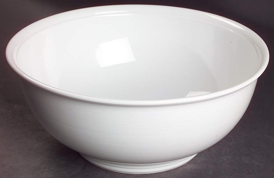 Trend White 10" Round Vegetable Bowl by Thomas-1