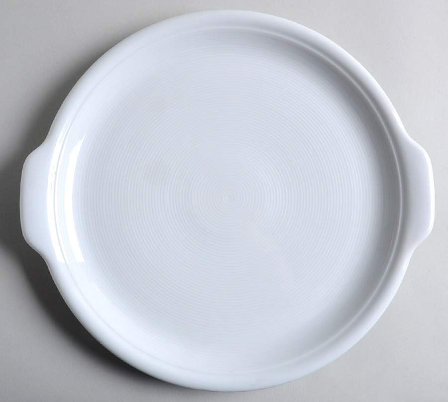 Trend White Handled Cake Plate by Thomas-1