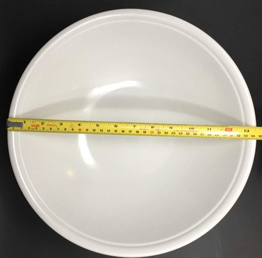Trend White 13" Round Vegetable Bowl by Thomas-1