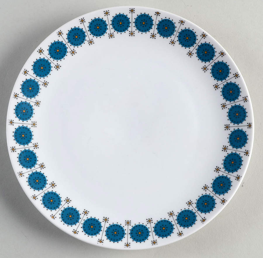 Turquoise Salad Plate by Thomas-1