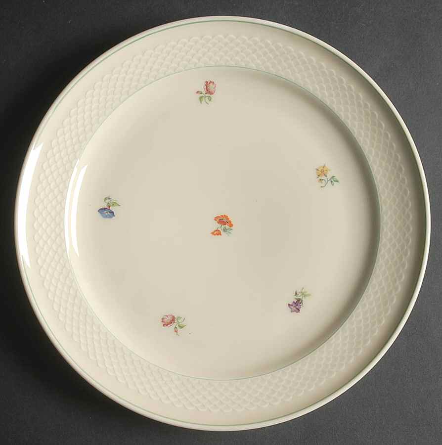 Versailles (Cream Background) Dinner Plate by Thomas-1