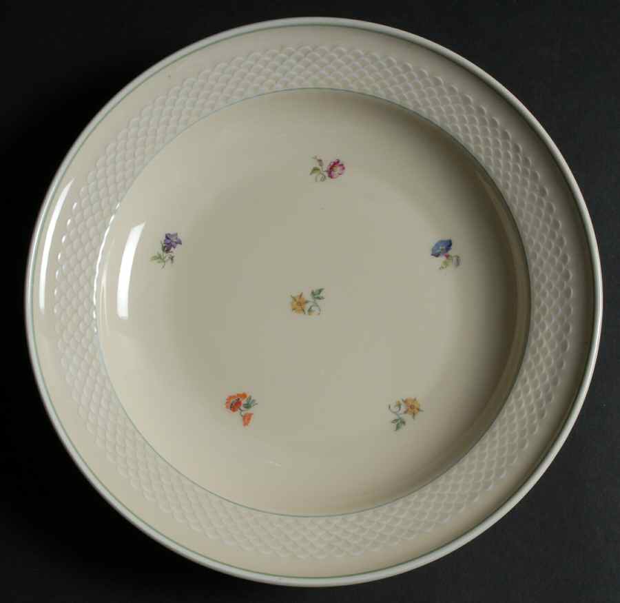 Versailles (Cream Background) Large Rim Soup Bowl by Thomas-1