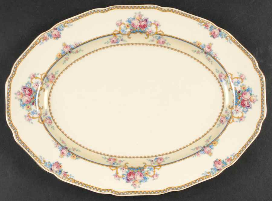 Wakefield 12" Oval Serving Platter by Thomas-1