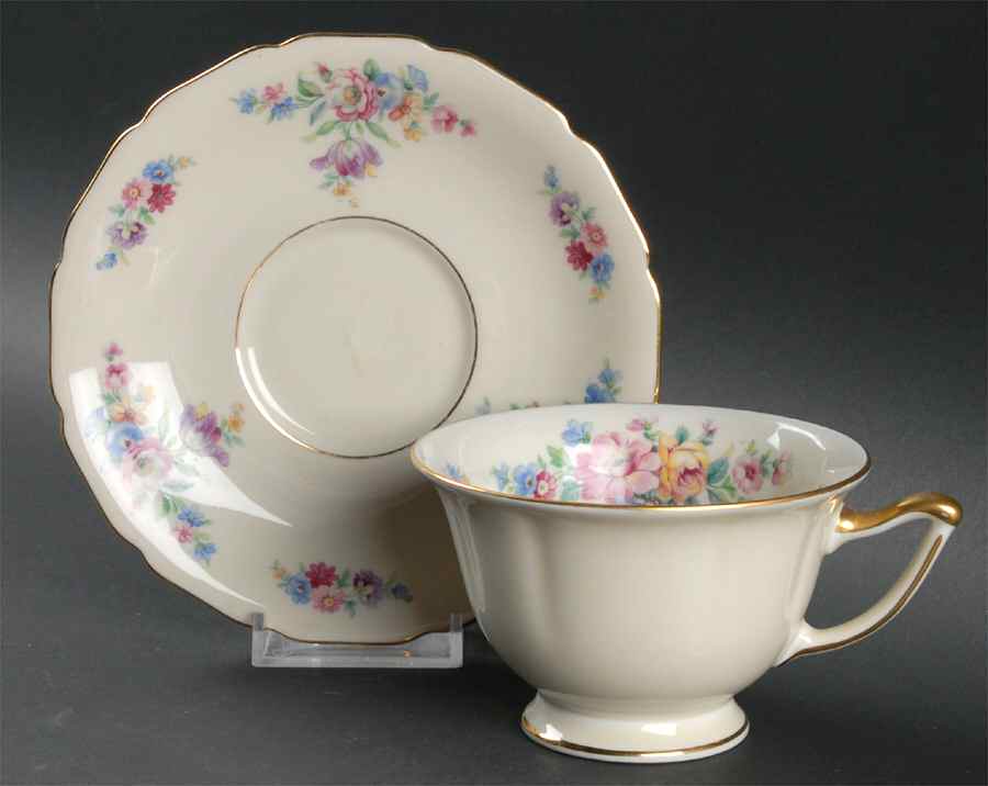 The Wentworth Footed Cup & Saucer Set by Thomas-1