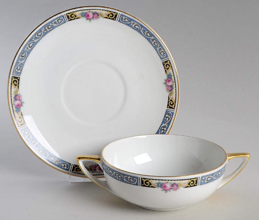 Windsor Flat Cream Soup Bowl & Saucer Set by Thomas-1