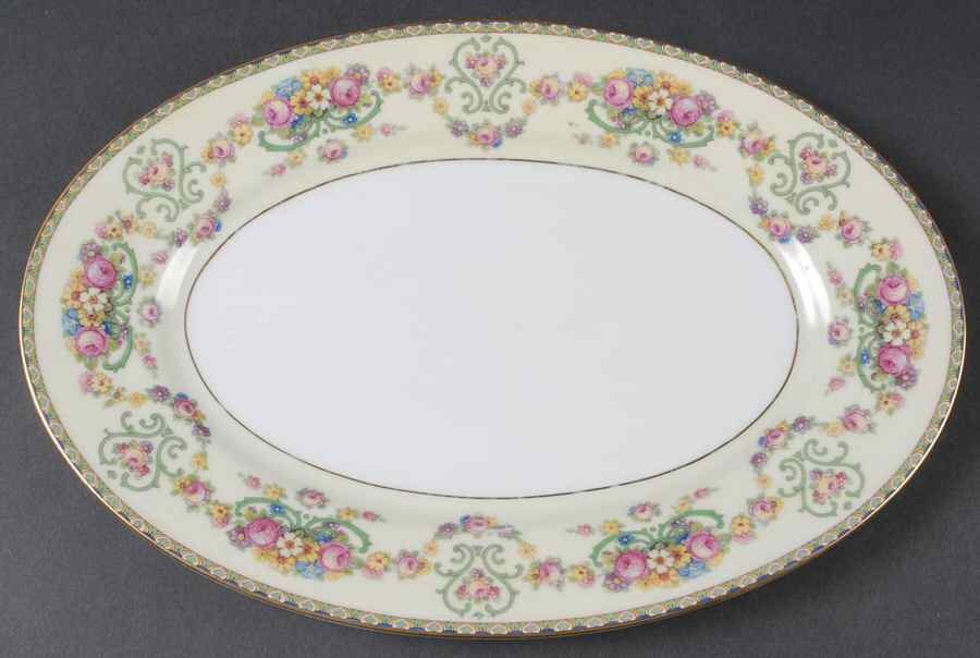 Winthrop 12" Oval Serving Platter by Thomas-1