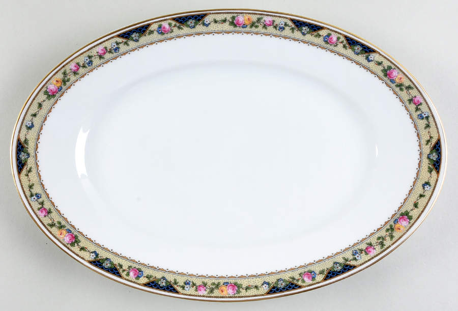 Yorke 12" Oval Serving Platter by Thomas-1