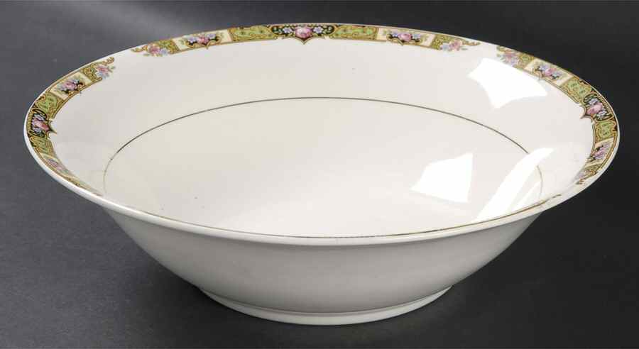 Chartreuse 9" Round Vegetable Bowl by Thompson-1