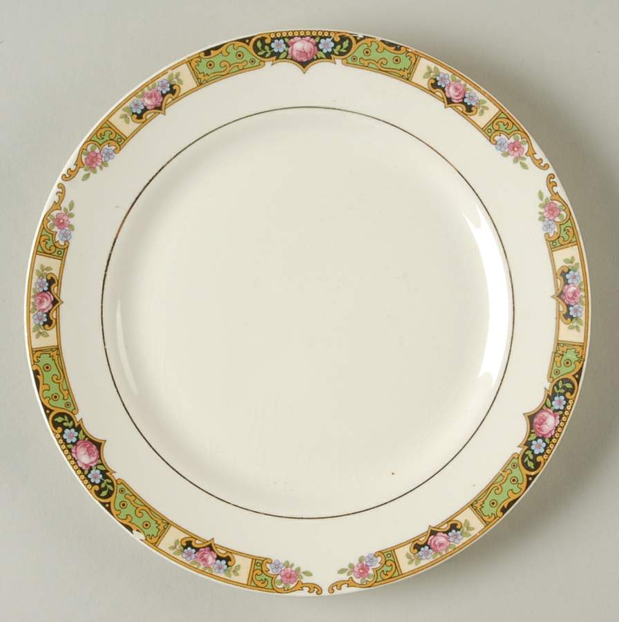 Chartreuse Dessert/Pie Plate by Thompson-1