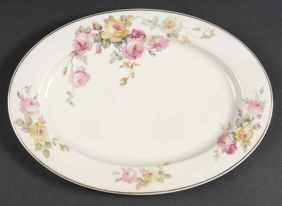 18610 12" Oval Serving Platter by Thun-1