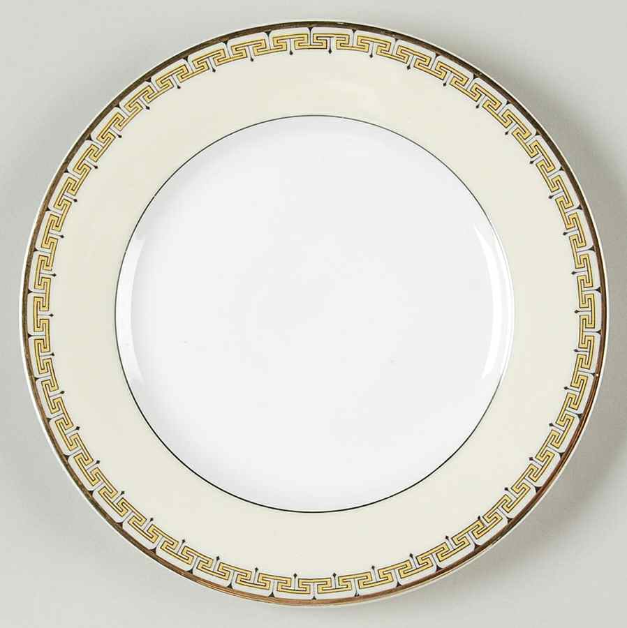 Athena (Yellow Key) Bread & Butter Plate by Thun-1
