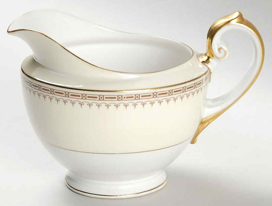 Athena (Brown Blocks) Creamer by Thun-1