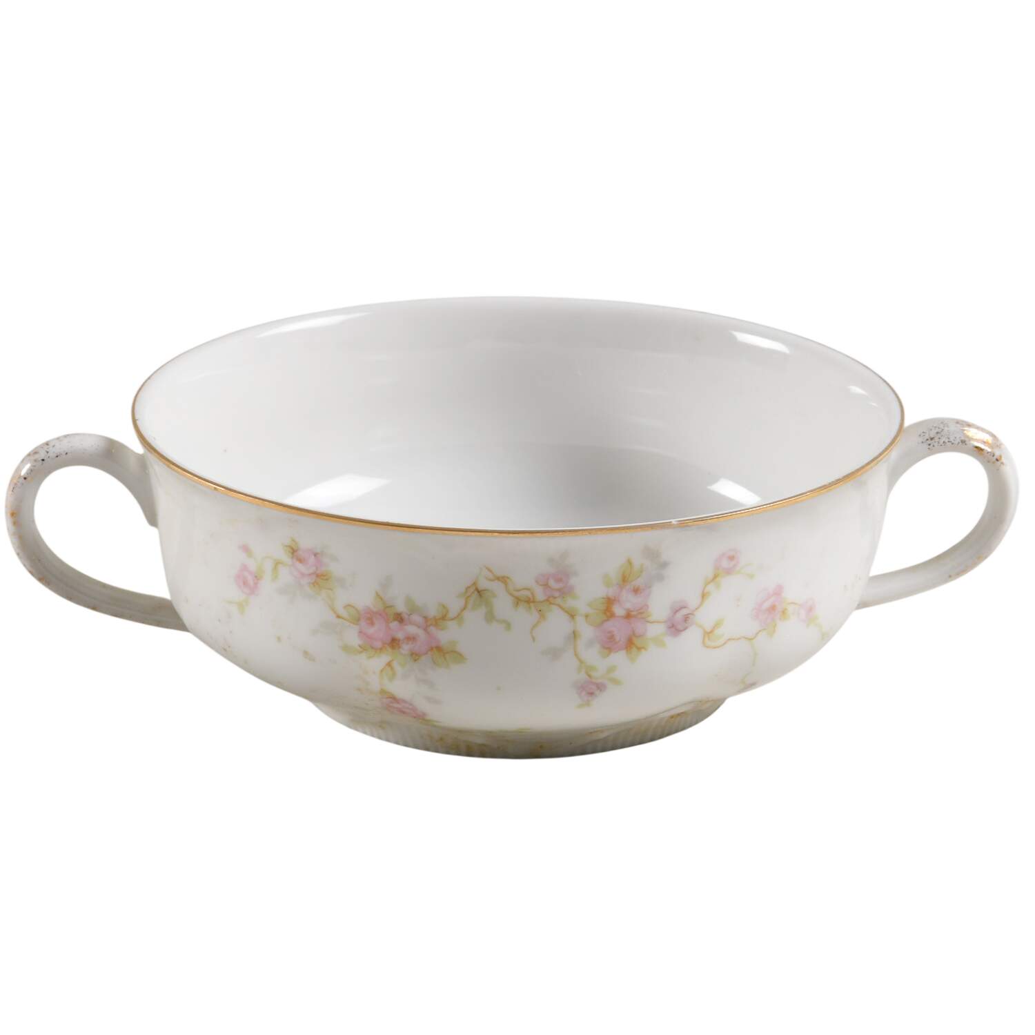 Bordeaux Flat Cream Soup Bowl by Thun-1
