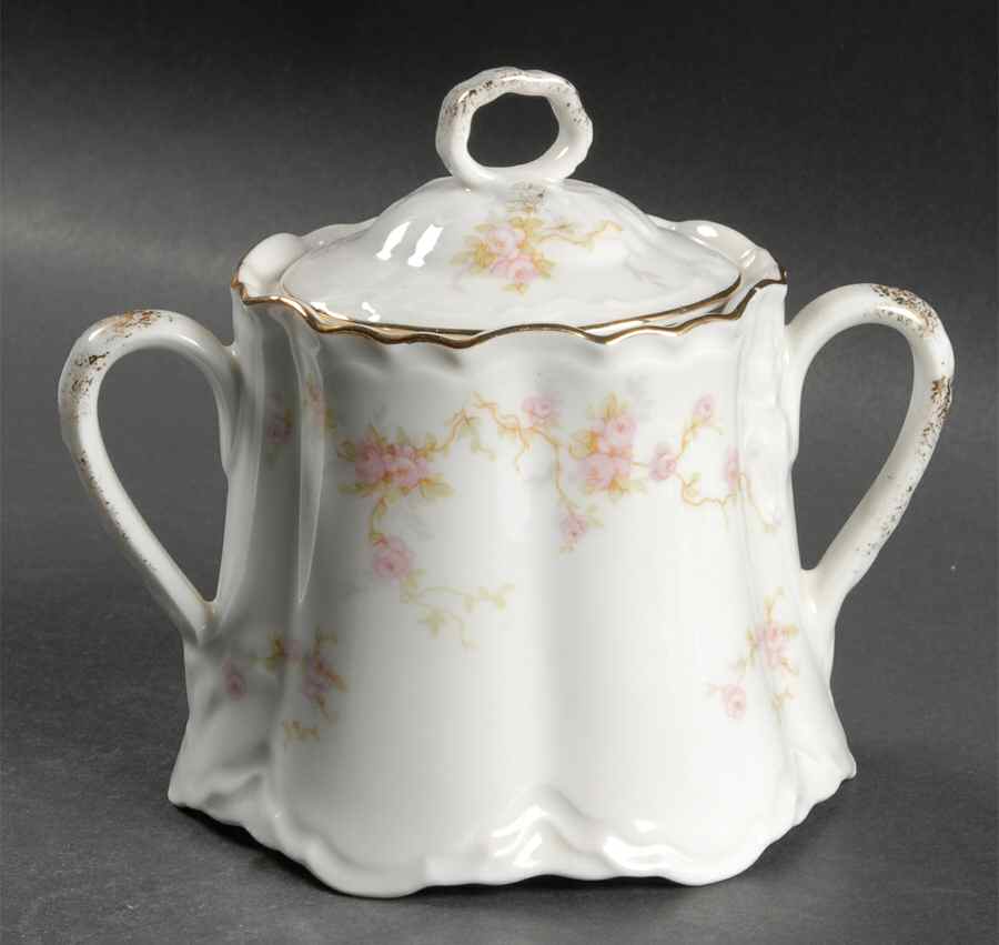 Bordeaux Sugar Bowl & Lid by Thun-1