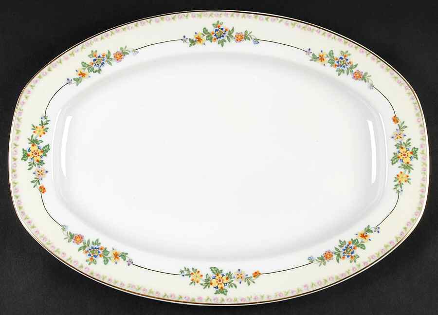 Bristol 14" Oval Serving Platter by Thun-1