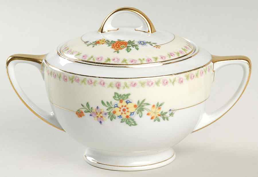 Bristol Sugar Bowl & Lid by Thun-1