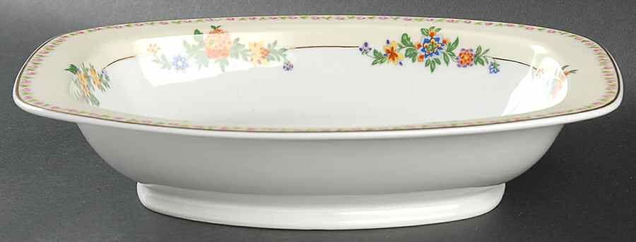 Bristol 10" Oval Vegetable Bowl by Thun-1