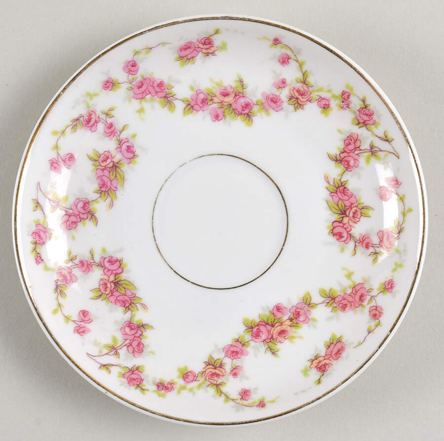 Bridal Rose (Smooth) Flat Demitasse Cup by Thun-1