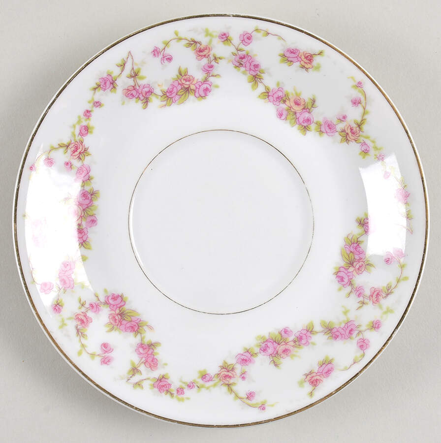 Bridal Rose (Smooth) Saucer for Cream Soup Bowl by Thun-1