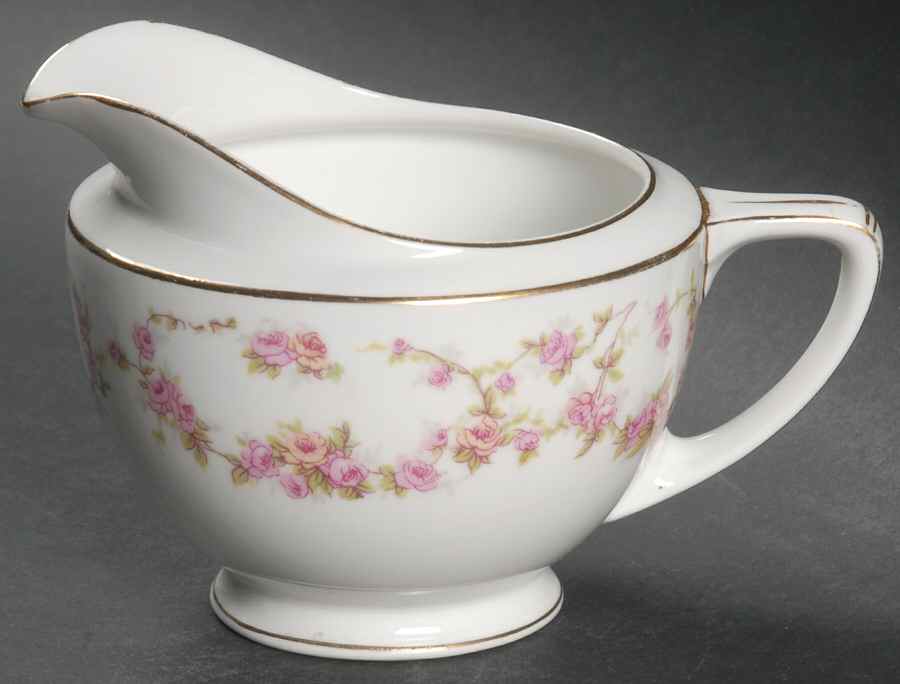 Bridal Rose (Smooth) Creamer by Thun-1